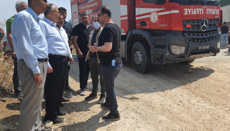 NECMETTİN ÇALIŞKAN’DAN YANGIN BÖLGESİNDEN SESLENDİ: “MİLLÎ SEFERBERLİK ŞART!”