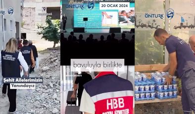 HATAYLILARA HBB’NİN ŞEFKAT ELİ UZANIYOR