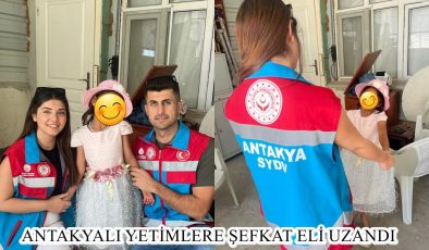 ANTAKYALI YETİMLERE ŞEFKAT ELİ UZANDI