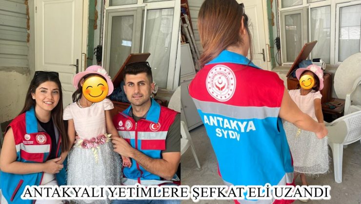 ANTAKYALI YETİMLERE ŞEFKAT ELİ UZANDI