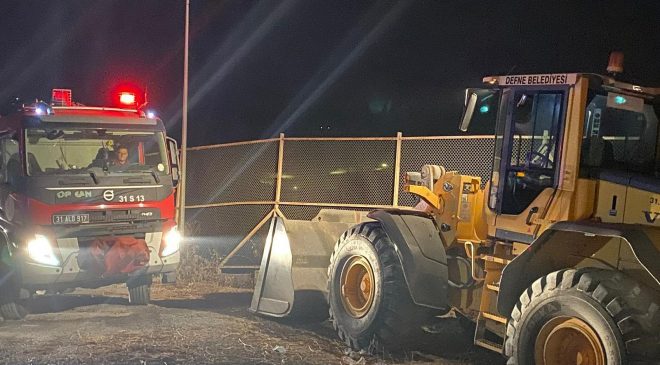 DEFNE BELEDİYESİ DÖRTYOL’UN İMDADINA KOŞTU