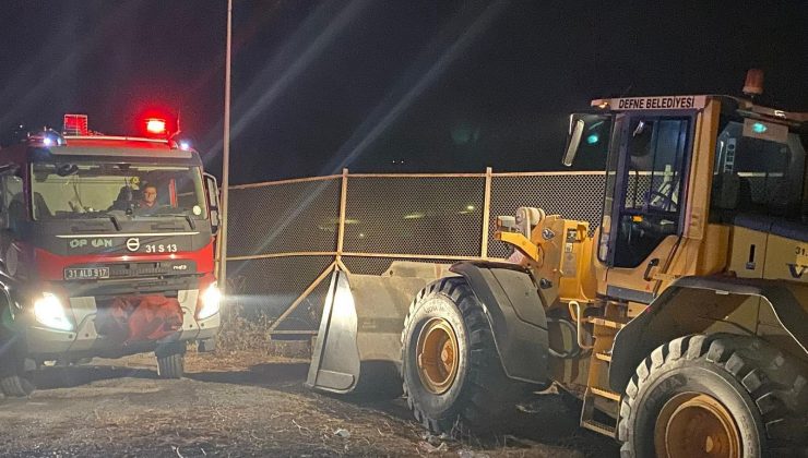 DEFNE BELEDİYESİ DÖRTYOL’UN İMDADINA KOŞTU