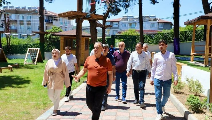 ALTINÖZÜ’NDE MACERA PARKI AÇILIŞA HAZIRLANIYOR