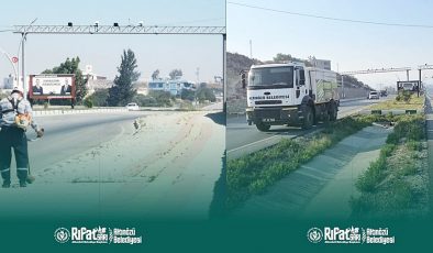 ALTINÖZÜ’NDE TEMİZLİK SEFERBERLİĞİ DEVAM EDİYOR