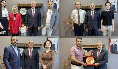 MİLLETVEKİLİ YEŞİLDAL HEMŞEHRİLERİNİ KABUL ETTİ