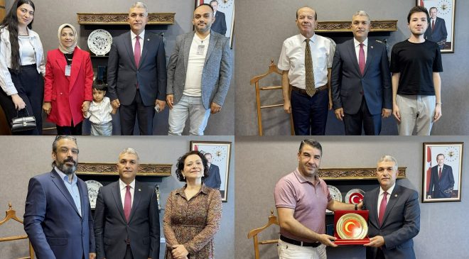 MİLLETVEKİLİ YEŞİLDAL HEMŞEHRİLERİNİ KABUL ETTİ