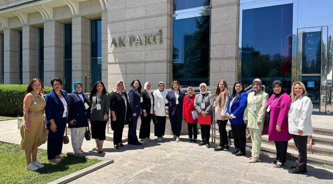 HATAY AK KADINLARDAN GENEL MERKEZ ÇIKARMASI