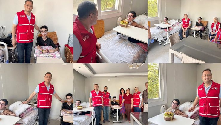 KIZILAY’DAN ÖZEL KARDEŞLERE DOĞUM GÜNÜ KUTLAMASI