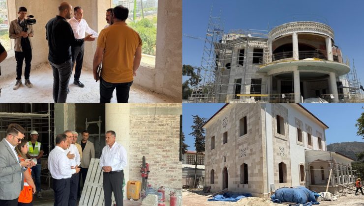 VALİ MASATLI VE KAYMAKAM AKDAŞ PROJELERİ İNCELEDİ