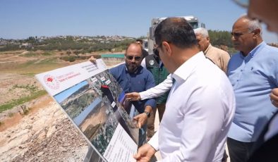 6 ŞUBAT DEPREMİNDE HASAR GÖREN YARSELİ BARAJI REHABİLİTE EDİLİYOR 