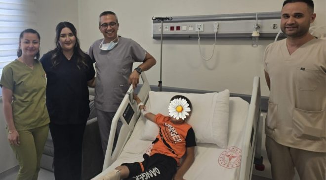 ALTINÖZÜ DEVLET HASTANESİ’NDE BOY UZATMA AMELİYATI GERÇEKLEŞTİ 