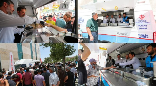 HATAY MKÜ CAMİİ’NDE AŞURE İKRAMI GERÇEKLEŞTİRİLDİ