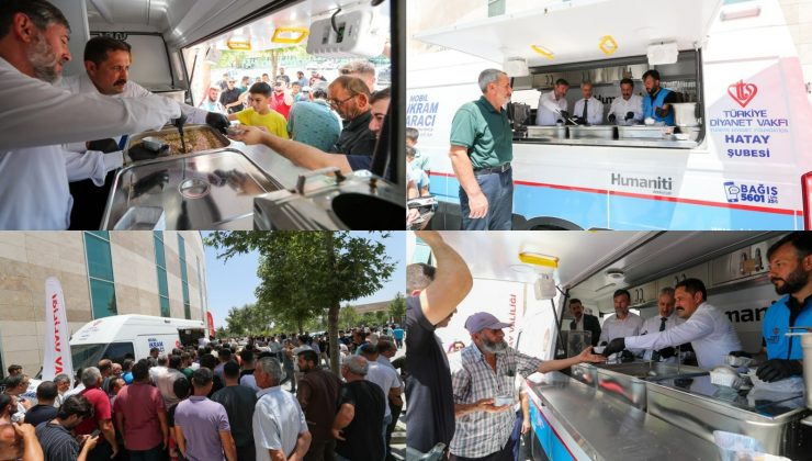 HATAY MKÜ CAMİİ’NDE AŞURE İKRAMI GERÇEKLEŞTİRİLDİ