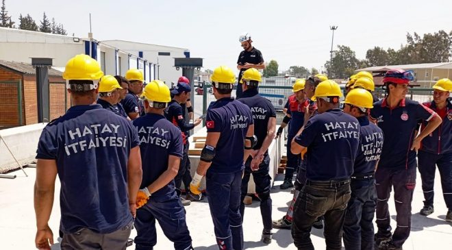 HBB’DEN İTFAİYE PERSONELİNE YÖNELİK EĞİTİM