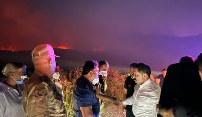 SINIRDA YANGIN ALARMI: YAYLADAĞI TEYAKKUZDA