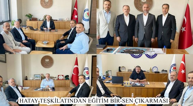 HATAY TEŞKİLATINDAN EĞİTİM BİR-SEN ÇIKARMASI