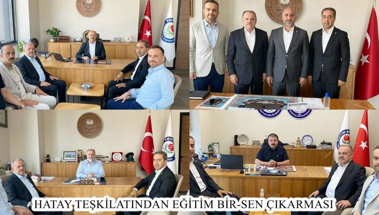 HATAY TEŞKİLATINDAN EĞİTİM BİR-SEN ÇIKARMASI