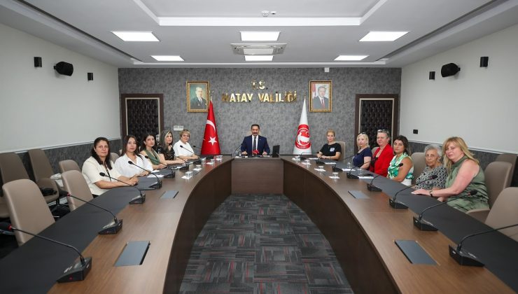 VALİ MASATLI BAŞKAN ÖĞÜT VE YÖNETİMİNİ KABUL ETTİ 