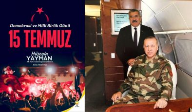 YAYMAN: “MİLLET EĞİLMEZ, VATAN BÖLÜNMEZ”