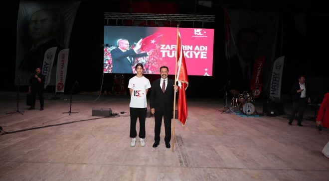 HATAY’DA 15 TEMMUZ DEMOKRASİ VE MİLLİ BİRLİK GÜNÜ PROGRAMI DÜZENLENDİ 