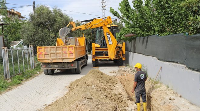 DURSUNLU’DA SU İLETİMİ GÜÇLENDİRİLDİ
