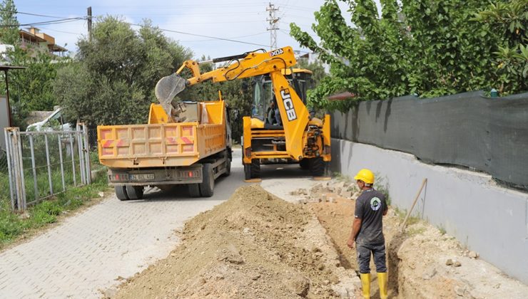 DURSUNLU’DA SU İLETİMİ GÜÇLENDİRİLDİ