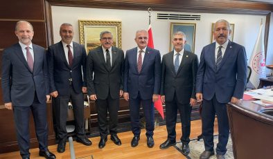 HATAY MİLLETVEKİLLERİNDEN KARALOĞLU’NA ZİYARET