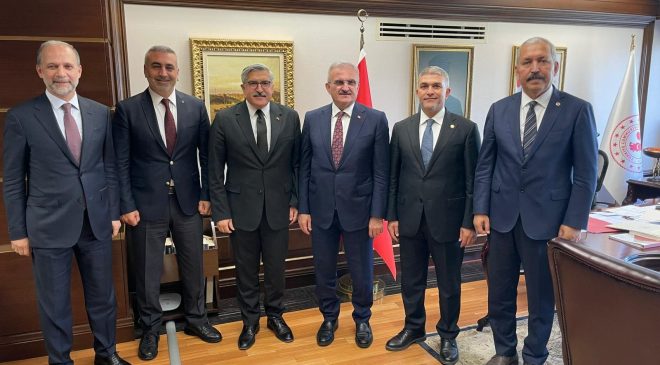 HATAY MİLLETVEKİLLERİNDEN KARALOĞLU’NA ZİYARET