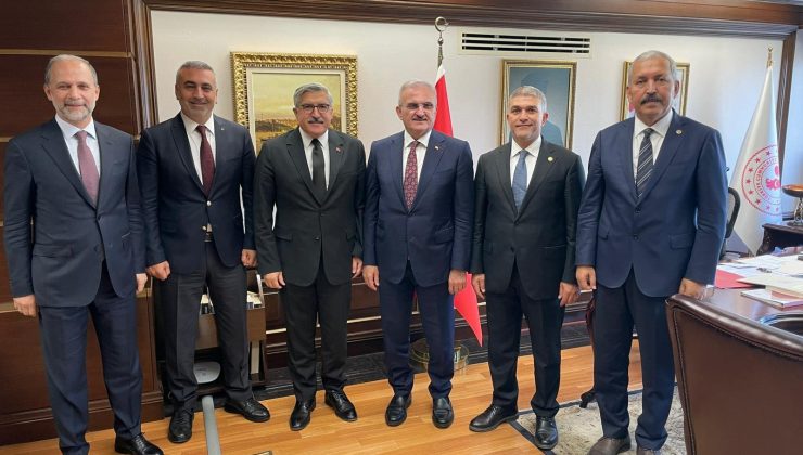 HATAY MİLLETVEKİLLERİNDEN KARALOĞLU’NA ZİYARET