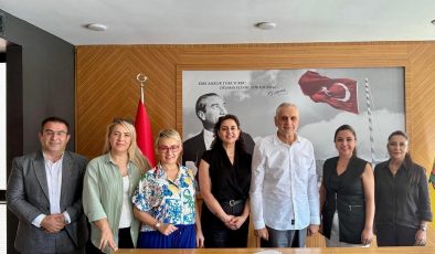 BAŞKAN ÇİNÇİN KAGİD YÖNETİMİNİ AĞIRLADI