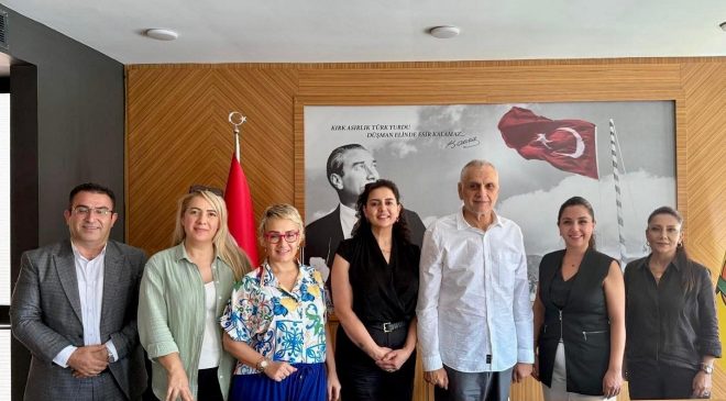 BAŞKAN ÇİNÇİN KAGİD YÖNETİMİNİ AĞIRLADI