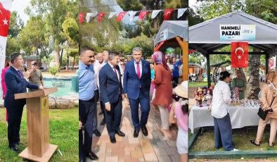 DÖRTYOL’DA HANIMELİ PAZARI AÇILDI