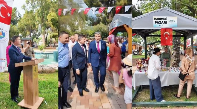 DÖRTYOL’DA HANIMELİ PAZARI AÇILDI