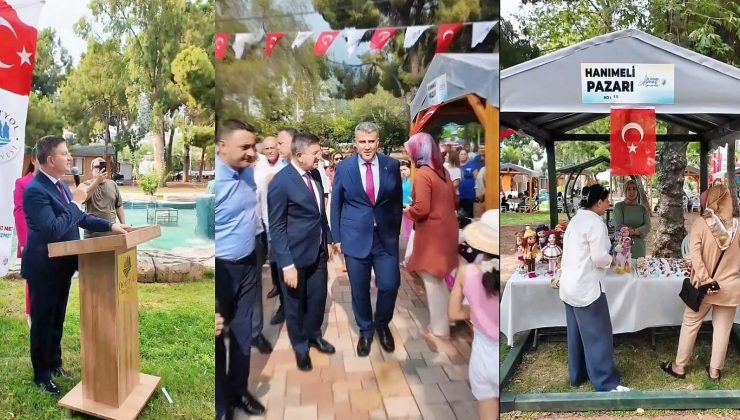 DÖRTYOL’DA HANIMELİ PAZARI AÇILDI