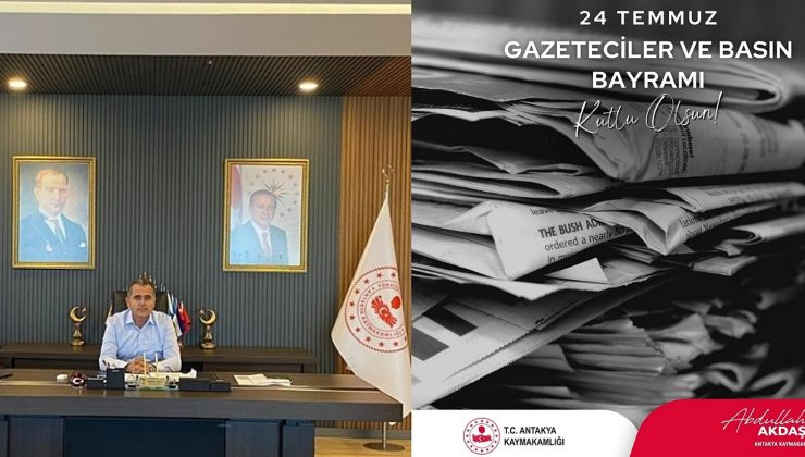 AKDAŞ: BASIN DEMOKRASİNİN TEMEL TAŞIDIR
