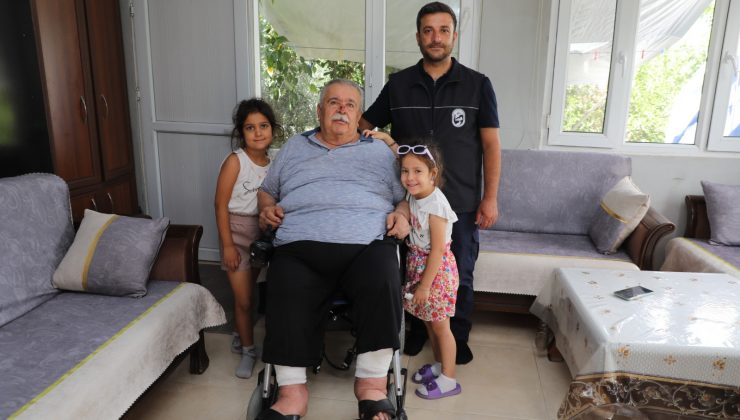 HBB TEKERLEKLİ SANDALYELERİ SAHİPLERİNE ULAŞTIRDI
