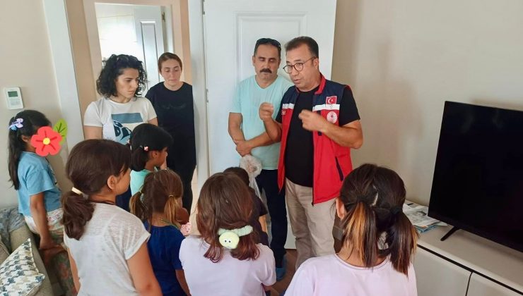 HATAY’DA ÇOCUK EVLERİNE AKVARYUM VE BALIK HEDİYE EDİLDİ 