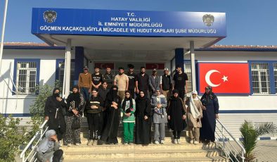 HATAY’DA 24 KAÇAK GÖÇMEN YAKALANDI