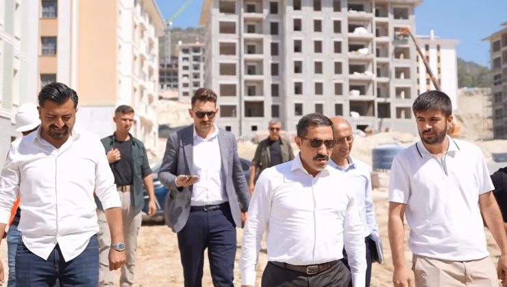 ANTAKYA’DA GÜVENLİ YENİ YAŞAM ALANLARI YÜKSELİYOR