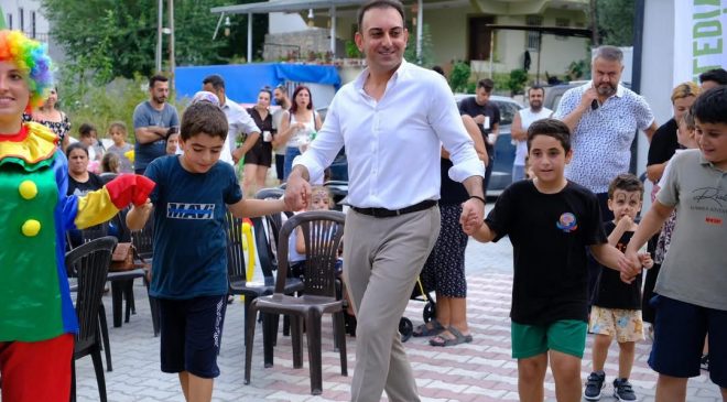 DEFNE BELEDİYESİ’NİN ÜÇ MAHALLEDE DÜZENLEDİĞİ ETKİNLİKLERDE ÇOCUKLAR DOYASIYA EĞLENDİ   