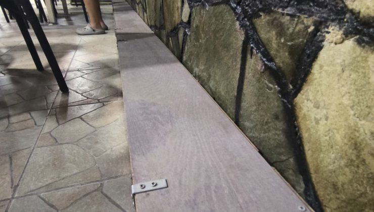 DÜKKAN KAPANMADAN ÖNCE DUYULAN ‘MİYAVLAMA’ SESİ YAVRU KEDİNİN HAYATINI KURTARDI   
