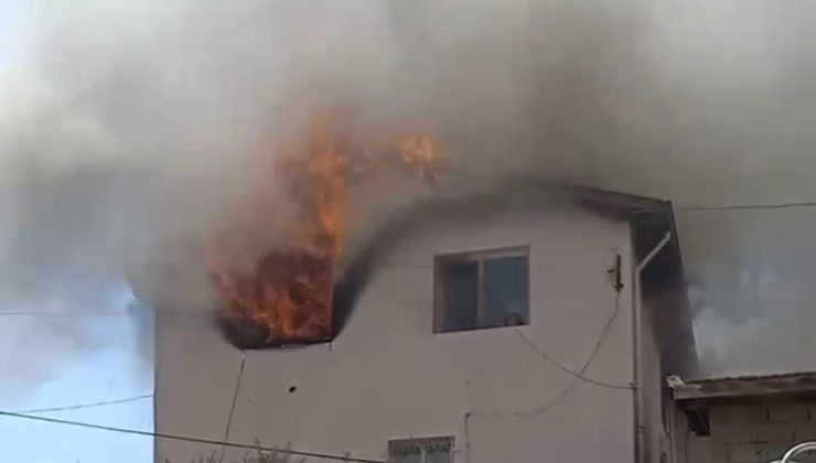 HATAY’DA EV YANGINI: ANNE KURTARILIRKEN, 3 YAŞINDAKİ ÇOCUK HASTANEYE KALDIRILDI 
