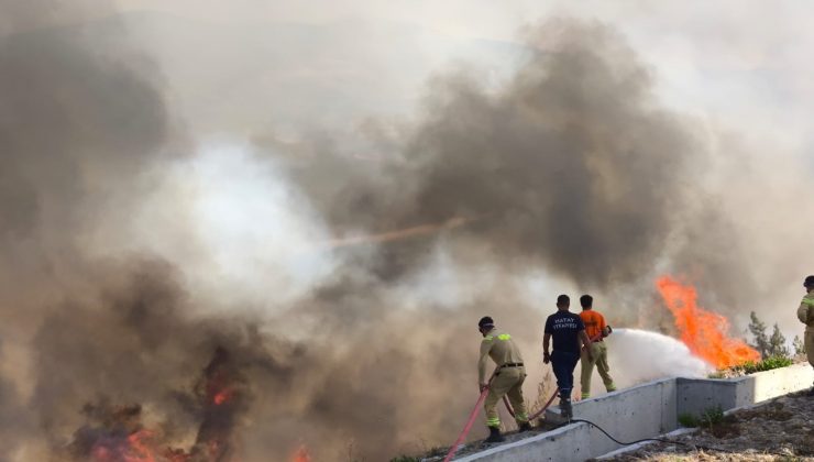 HATAY’DA ORMAN YANGINI   