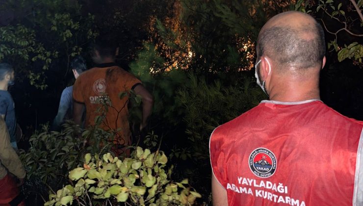 HATAY’DA ORMAN YANGINI SÜRÜYOR… ALEVLERE MÜDAHALE 10. SAATTE DEVAM EDİYOR   