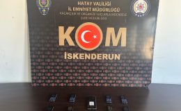İSKENDERUN’DA İŞ YERİNDE KAÇAK CEP TELEFONU ELE GEÇİRİLDİ   