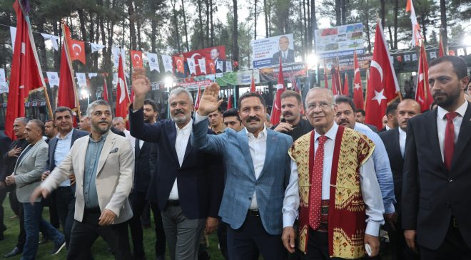 DEPREMİN YARALARININ SARILDIĞI HATAY’DA ABA GÜREŞİ HEYECANI YAŞANDI 