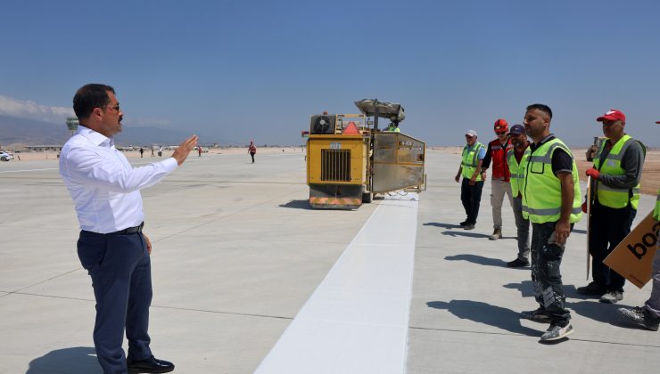 HATAY HAVALİMANI’NDA İLK YURT DIŞI UÇUŞ KIBRIS’A GERÇEKLEŞECEK   