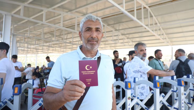 TÜRK VATANDAŞLARIN SURİYE’YE GEÇİŞ DÖNEMİ BAŞLADI   