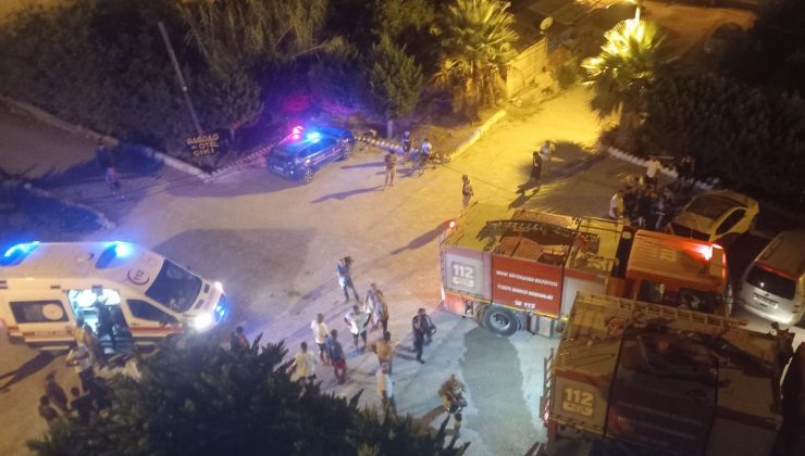 OTELDE ÇIKAN YANGINDA DUMANDAN ETKİLENEN 11 KİŞİ HASTANEYE KALDIRILDI 
