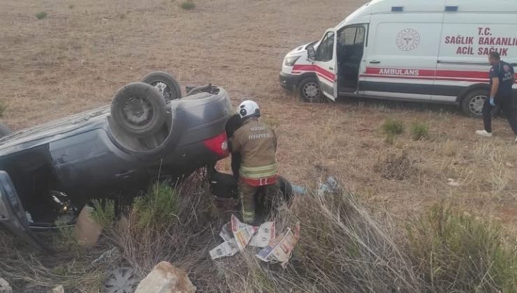 İSKENDERUN’DA TRAFİK KAZASI:2 YARALI   